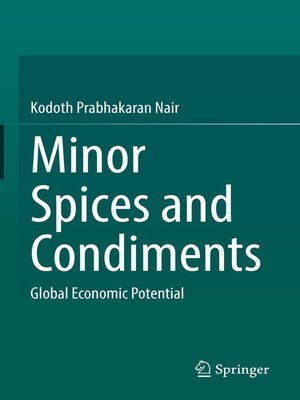 cover image of Minor Spices and Condiments